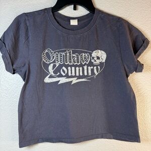 Outlaw Country Graphic Tee SZ:XS